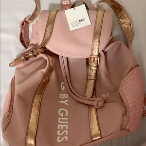 NWT, Brand new G by Guess pink backpack